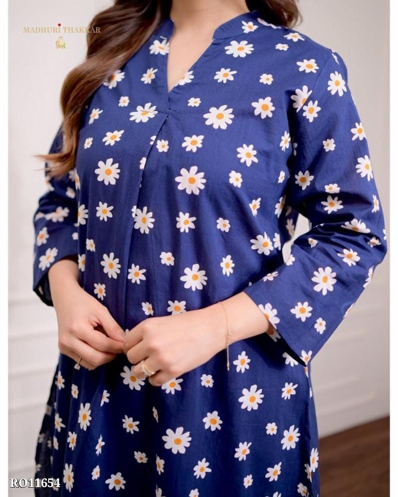 Elegant Kurta with Pant Set - Stylish Indian Ethnic Wear