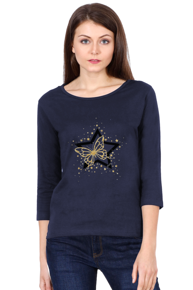 Female Round Neck Full Sleeve topwear - Trendy & Comfortable in India