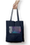 Stylish Unisex Zipper Tote Bag in White - Standard Size