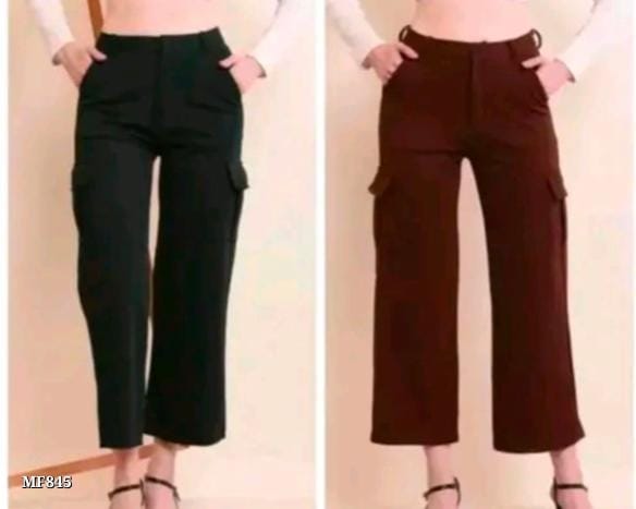 High-Demand Combo Cargo Pants For Women - Twill Fabric MF845