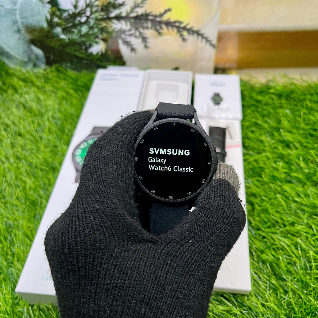 SAMSUNG SMARTWATCH Galaxy Watch6 Classic 2024 | Advanced Features & Elegant Design