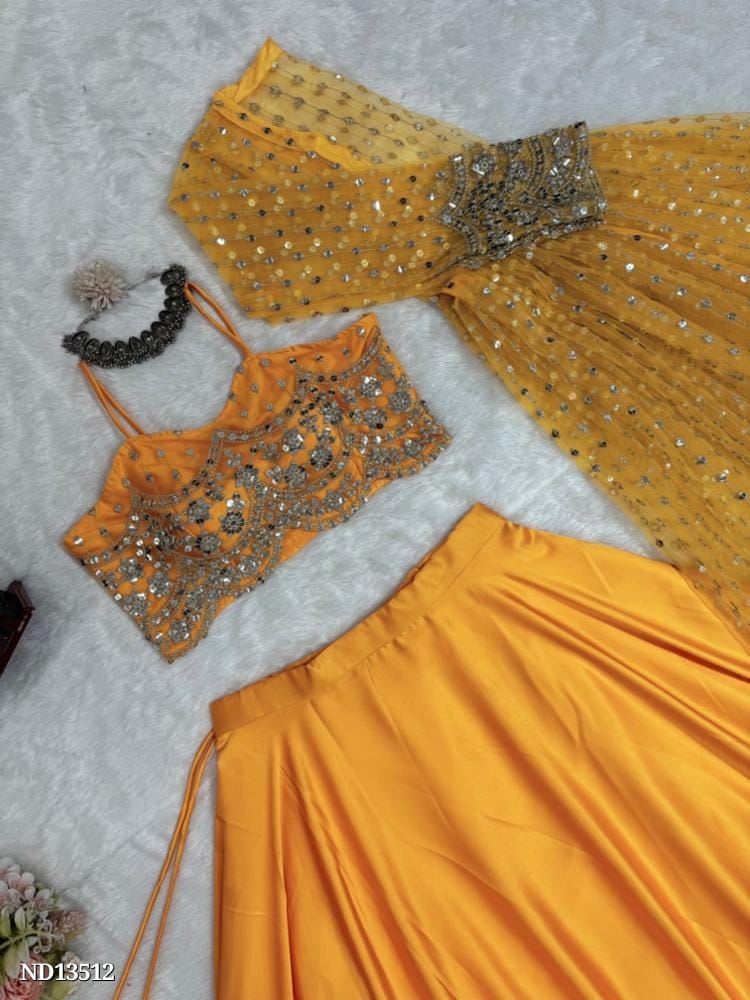 Stunning Lehenga Choli with Kpti Set - Perfect for Festive Celebrations