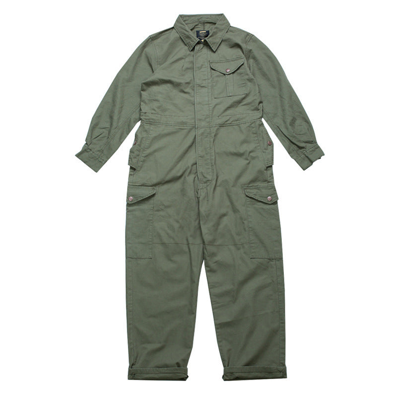 Multi-pocket Workwear Jumpsuit Men's Work Suit