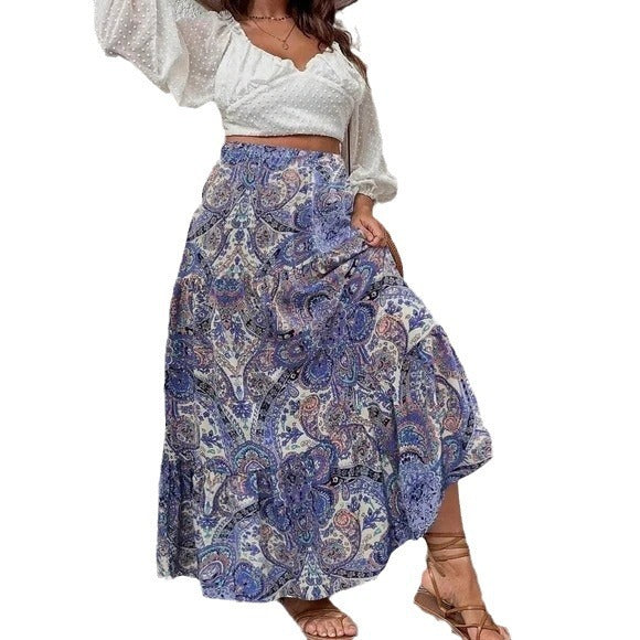 Summer Fashion Bohemian  Skirt For Women