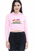 Female Crop Hoodies featherweight Baby Pink S - Trendy & Comfortable Hoodie in India