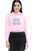 Female Crop Hoodies featherweight Baby Pink S - Trendy & Comfortable Hoodie in India