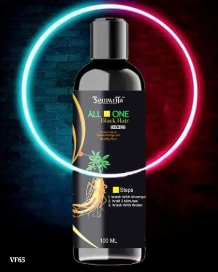 Somwrita Hair Shampoo for Women & Men | 100% Coverage Shampoo | Scalp Health Care & Moisturizing | 100ml