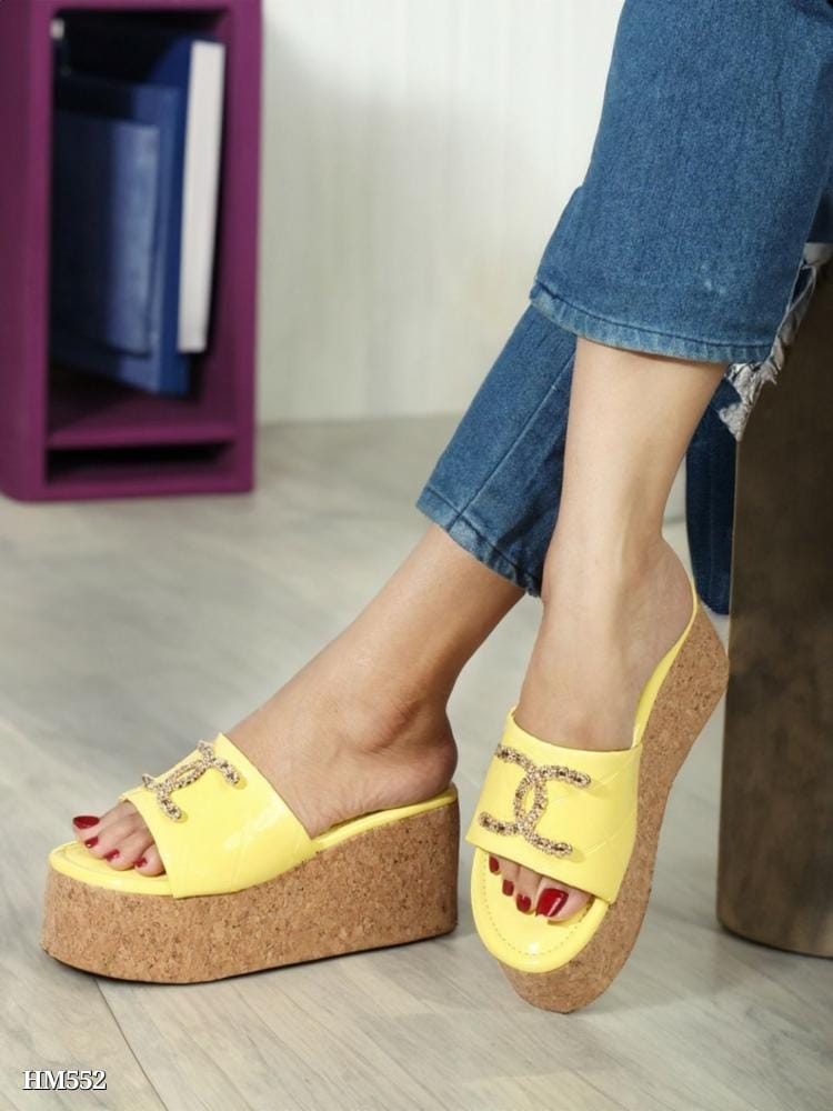 Latest Stylish Heel Slippers for Women and Girls - Trendy and Comfortable Footwear