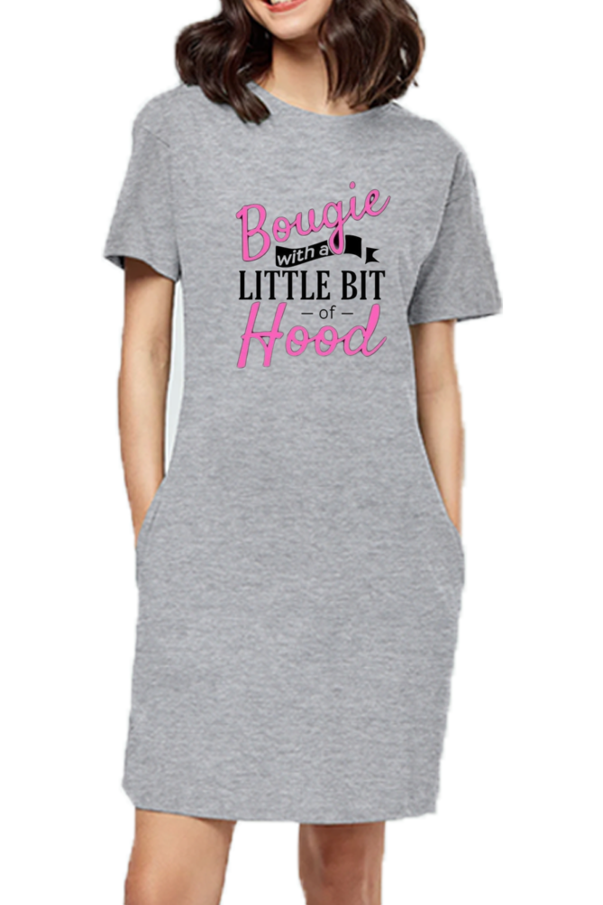 Female Tees Dress Black S - Stylish & Comfortable Casual Wear in India