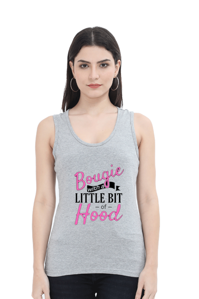 Female Tank Top Black S - Stylish & Comfortable Sleeveless Top in India