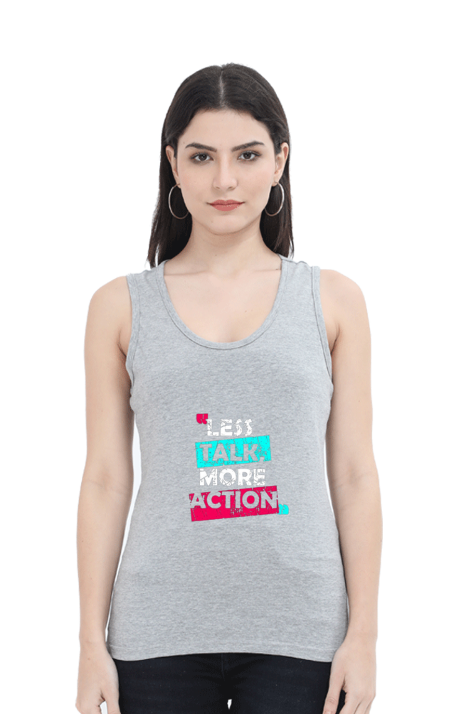 Female Tank Top Black S - Stylish & Comfortable Sleeveless Top in India