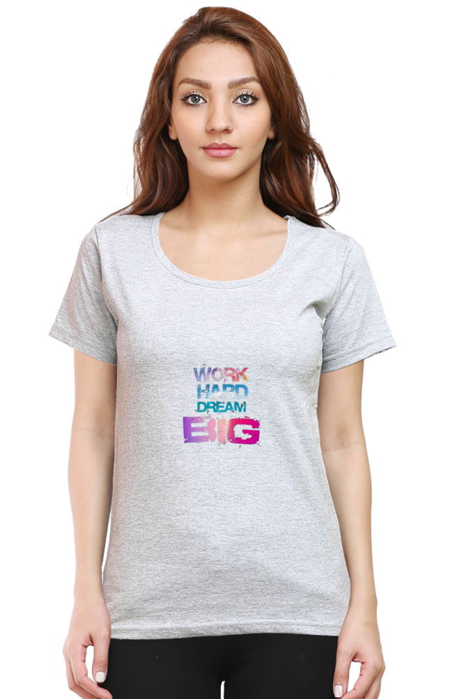 female-round-neck-half-sleeve-classic-grey-melange-stylish-comfortable-in-india-2