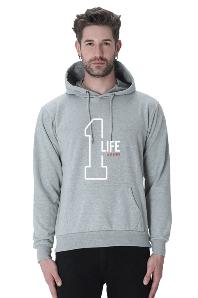 Comfortable Uni Hooded Sweatshirt in Black - Available in All Sizes & Colors15