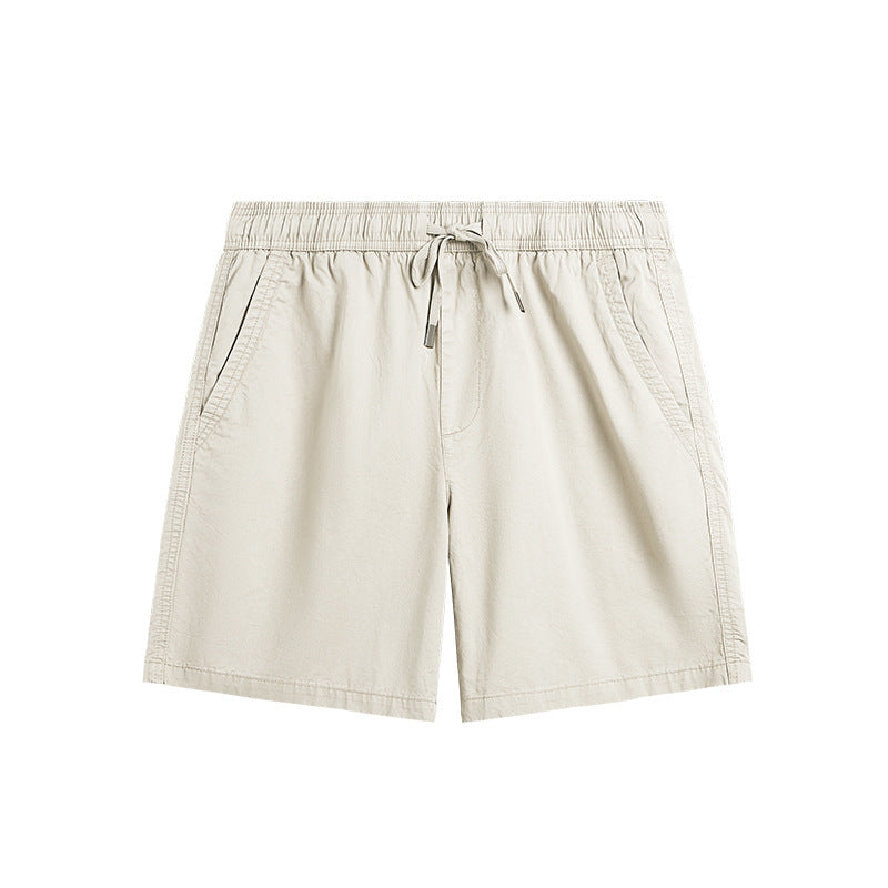 Environmentally Friendly Ready-to-wear Washed Straight Shorts