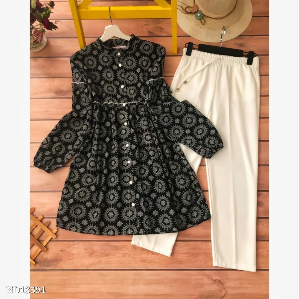 Elegant Kurti Palazzo Set: Trendy and Comfortable Outfit for Every Occasion