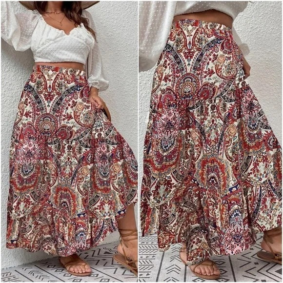 Summer Fashion Bohemian  Skirt For Women