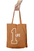 Stylish Unisex Zipper Tote Bag in White - Standard Size