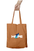 Stylish Unisex Zipper Tote Bag in White - Standard Size