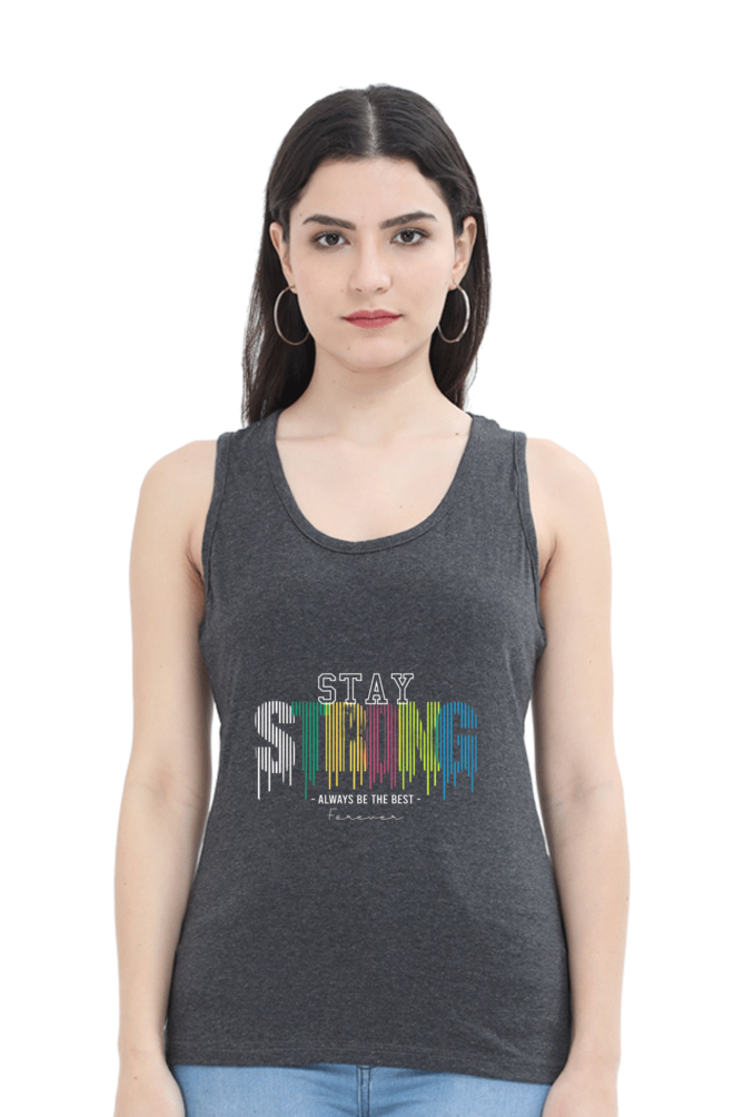 Female Tank Top Black S - Stylish & Comfortable Sleeveless Top in India