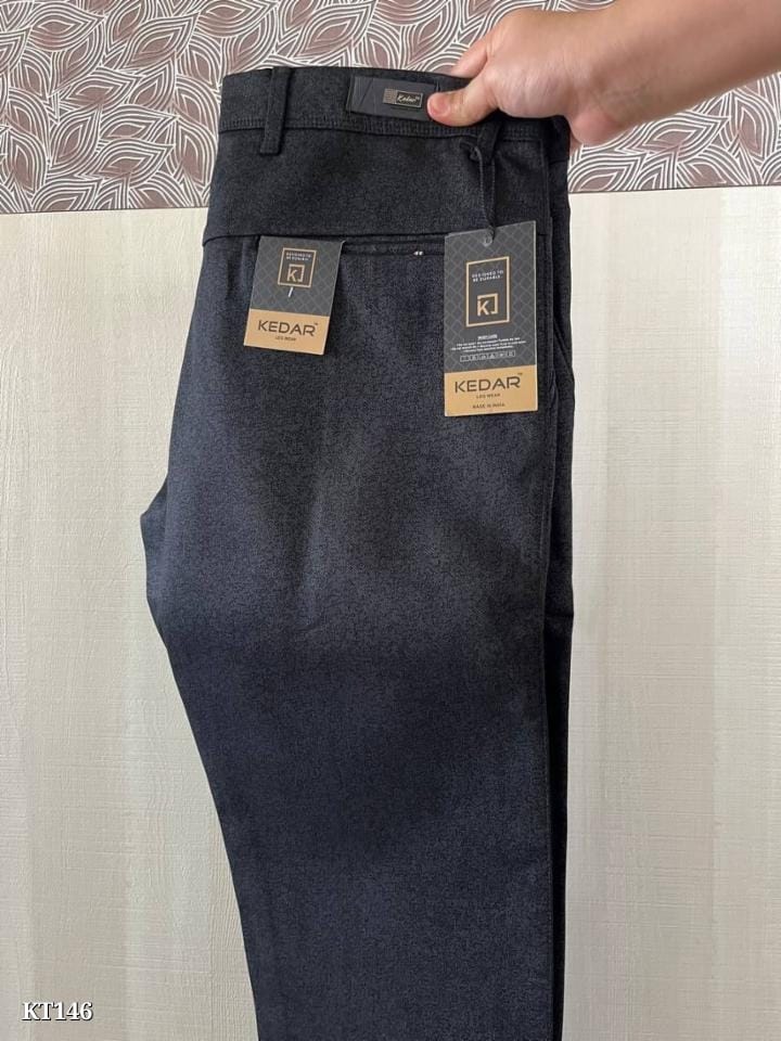 Black Attractive Trouser | Stylish & Comfortable Men's Black Trousers