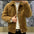 Spring And Autumn Lapel Knitwear Coat Men