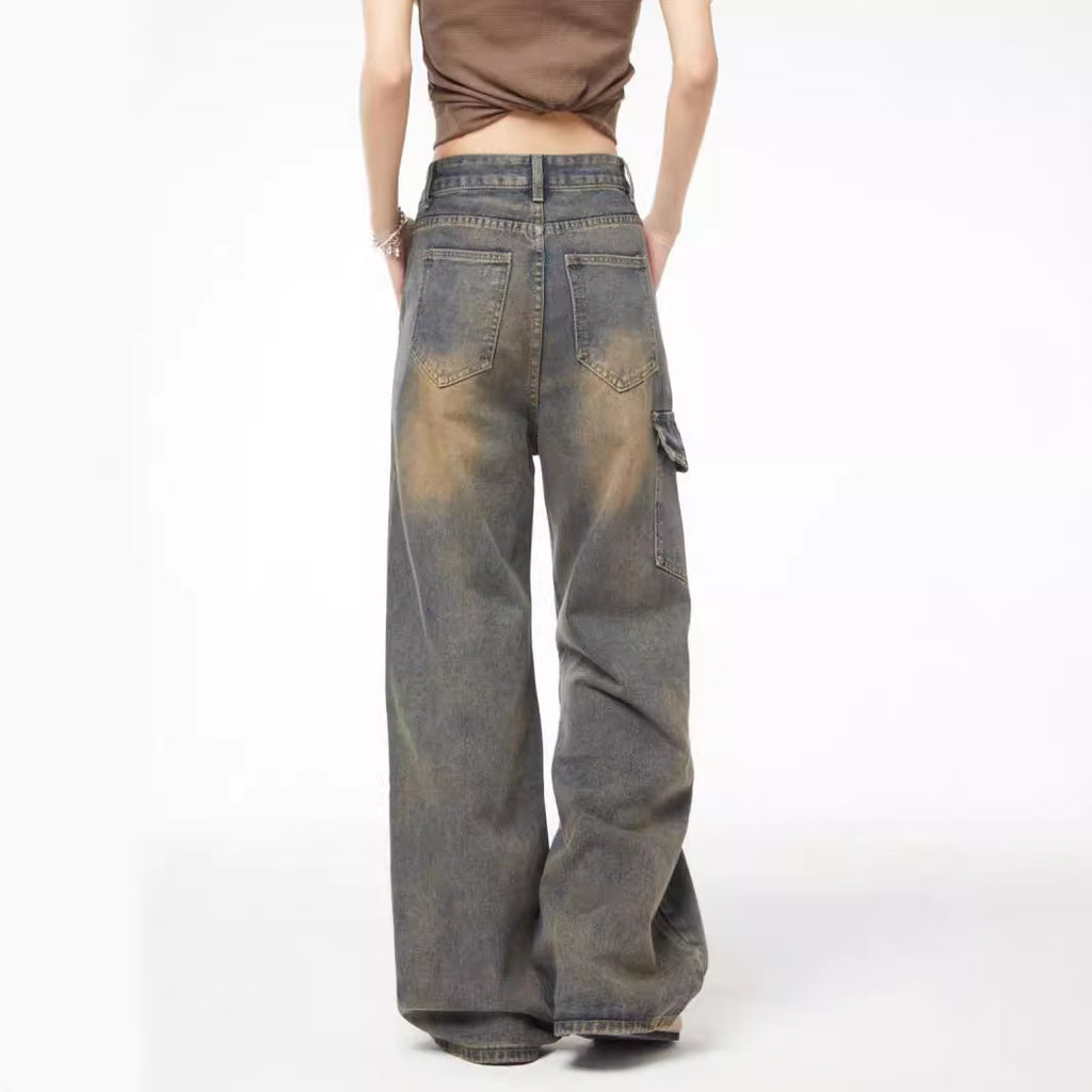 American Street Washed Do The Old Cowboy Pants