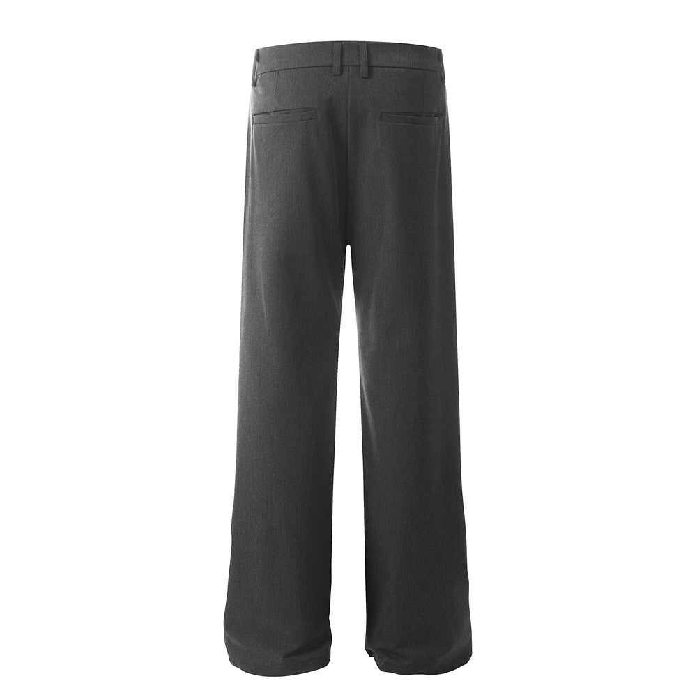 Casual Weila Suit Pants Men's American Street Stitching