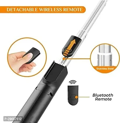 Selfie Stick,Long Extendable Selfie Stick Tripod,Phone Tripod with Wireless Remote