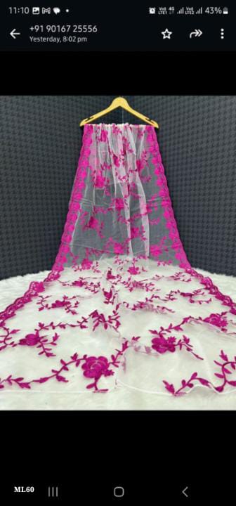 Net Embroidery Dupatta – Elegant & Stylish Women's Dupatta