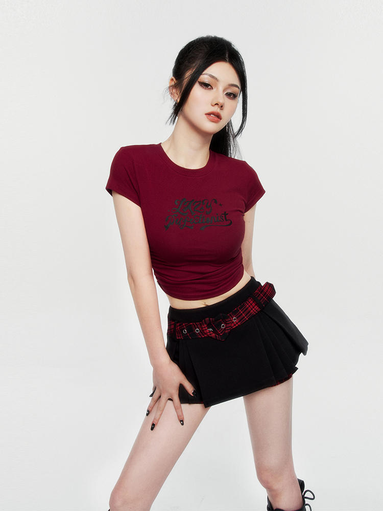 Women's Hot Girl Pleated Skirt Anti-exposure Bottom Shorts