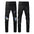 American Street Washing Craft Letter Patch Jeans Men