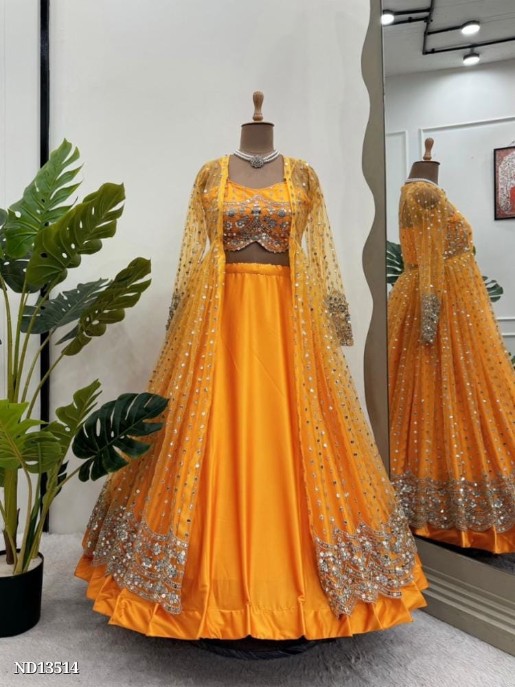 Stunning Lehenga Choli with Kpti Set - Perfect for Festive Celebrations