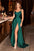 Elegant Women Maxi Beach Satin Dress Leg Slit Lace Up