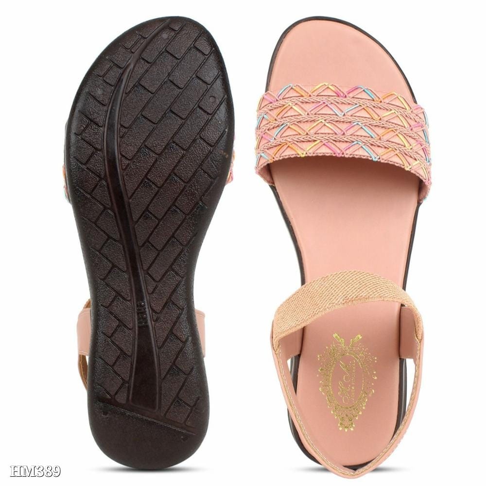 Latest Stylish Flat Handmade Sandals for Women and Girls - Trendy and Comfortable Footwear