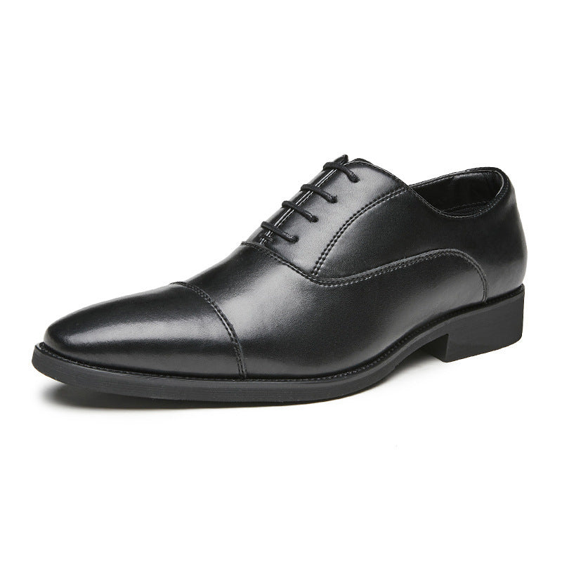 Height Increasing Insole Business Formal Wear Soft Bottom Oxford Shoes