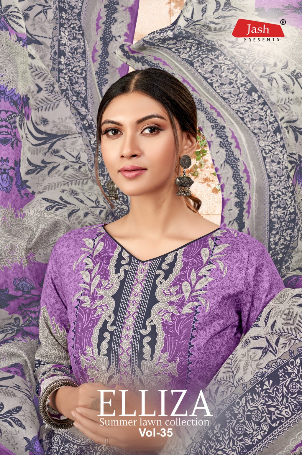 Jash Elliza Vol 35 Cotton Printed Dress Material Collection | Soft & Comfortable