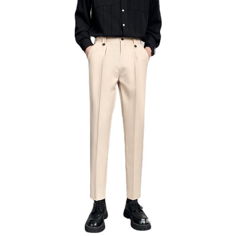 Slim Straight Casual Pants For Men Spring And Autumn