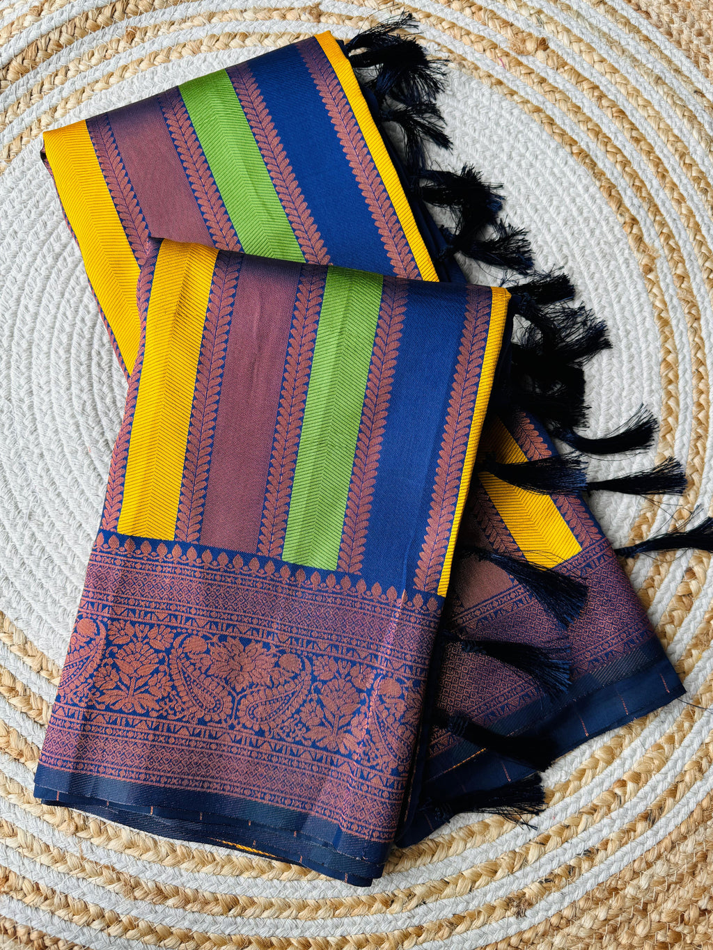 Semi Kanjivaram pattu sarees