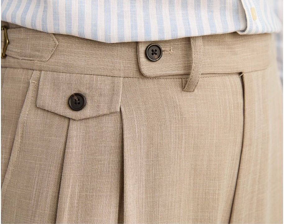 Men's All-match British Business Pants