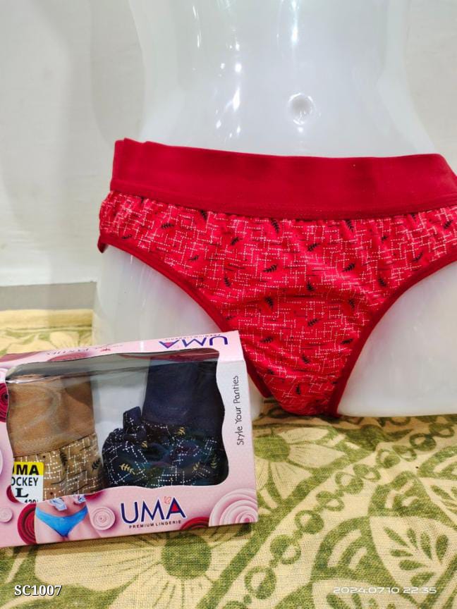 Uma Jockey Panties – L Size, 3-Piece Combo