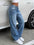 Low Waist Sexy Straight Loose Denim Trousers