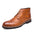 Simple Carved Casual Pointed Inner Height Increasing Leather Shoes