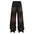 Washed Distressed Embroidery Tassel Jeans Wide-leg Straight Trousers