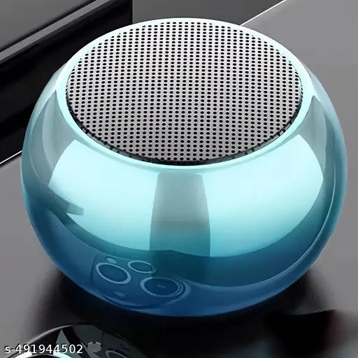 Mini B0oost 4 Bluetooth Speaker 4D Mini Electroplating Round Steel Speaker