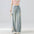 High Waist Straight Niche Design Embroidered Mopping Wide Leg Trousers