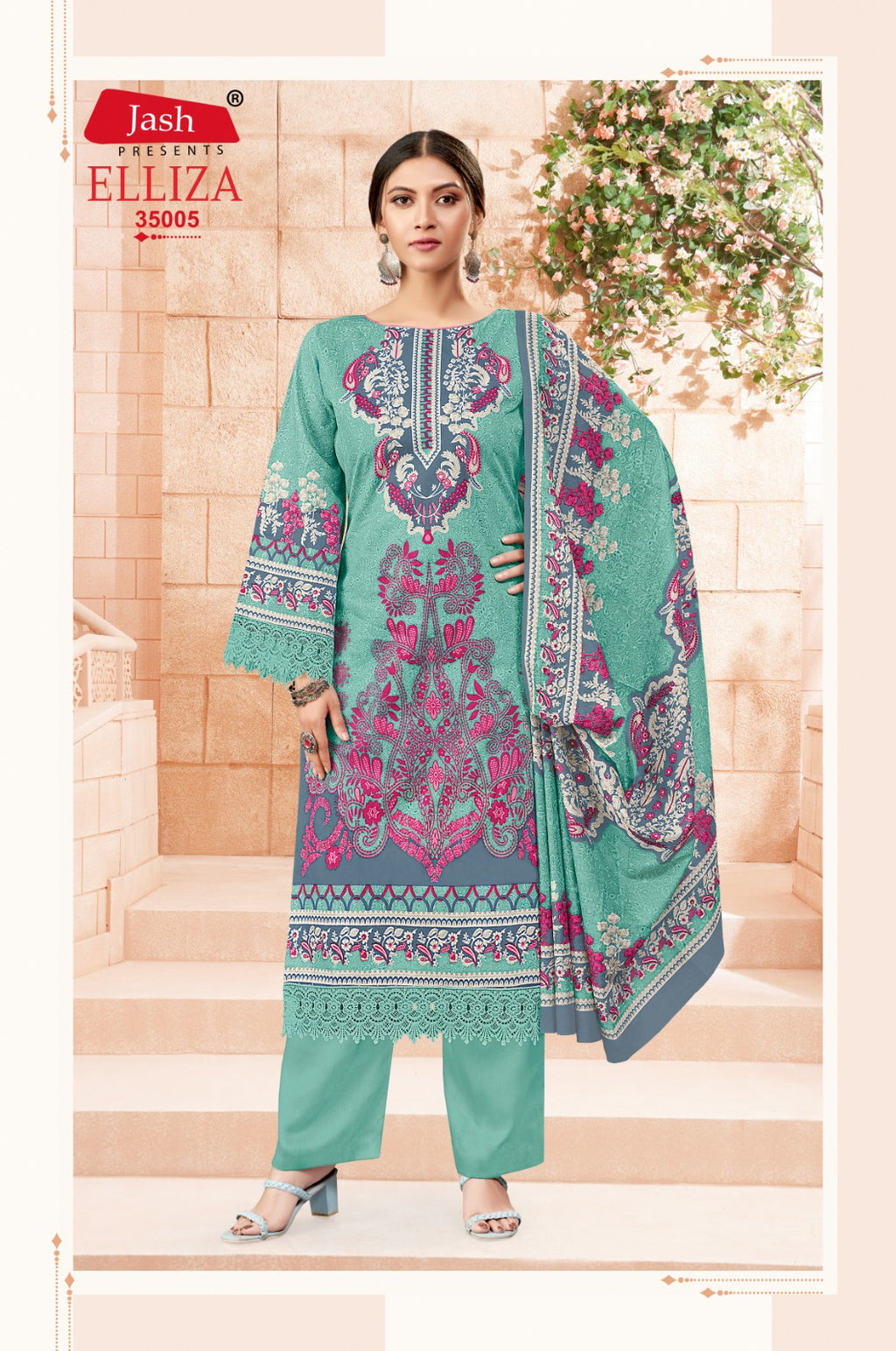 Jash Elliza Vol 35 Cotton Printed Dress Material Collection | Soft & Comfortable 05