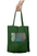 Stylish Unisex Zipper Tote Bag in White - Standard Size