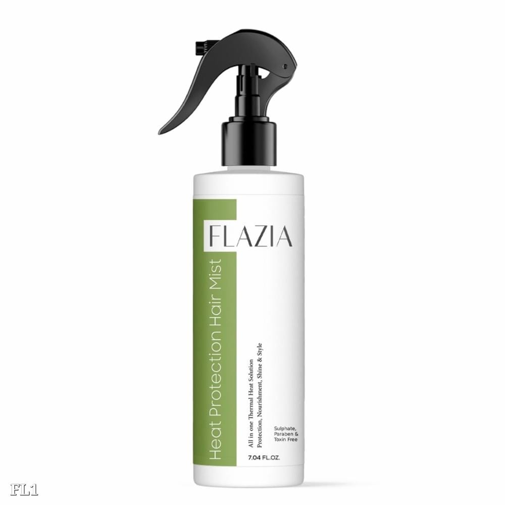 Flazia Heat Protectant Hair Mist | Ultimate Hair Styling Spray for Men and Women | 200ml