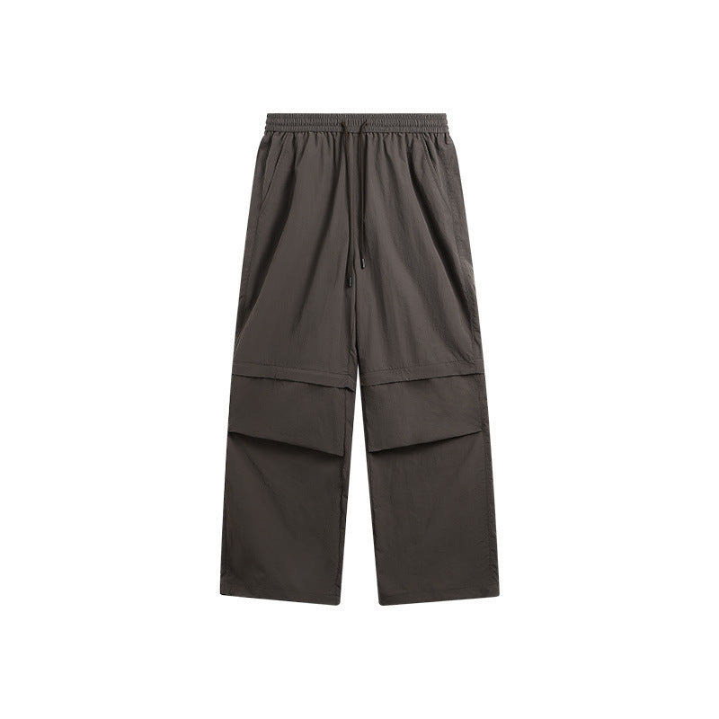 Wide Leg Detachable Pants One Pants Wear More Waterproof Leisure Big Feet Straight-leg Trousers