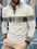 European And American Men's Casual Long Sleeve Color Matching